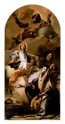 Szent Anna látomása (Gemäldegalerie Alte Meister, Drezda) – Giovanni Battista Tiépolo
